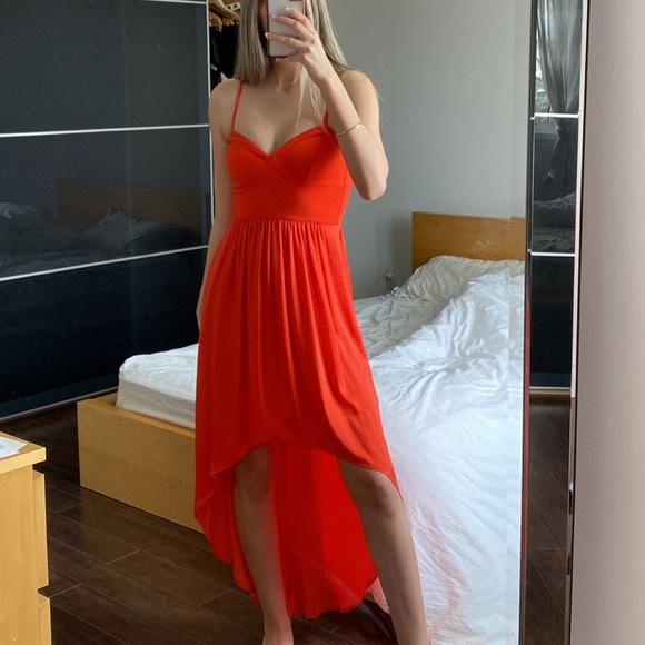 BCBG Orange Dress 🍊 - Picture 2 of 10